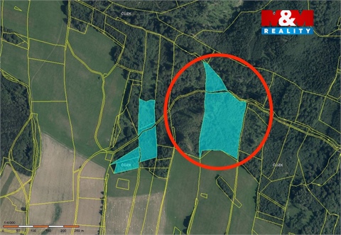 Prodej lesu, 29 330 m² - 0