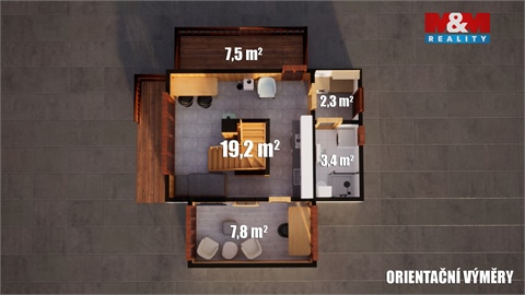 Prodej rodinného domu, 48 m² 14