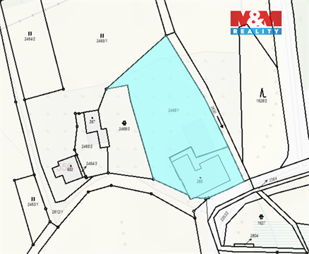 Prodej stavebního pozemku, 2 385 m² - 2