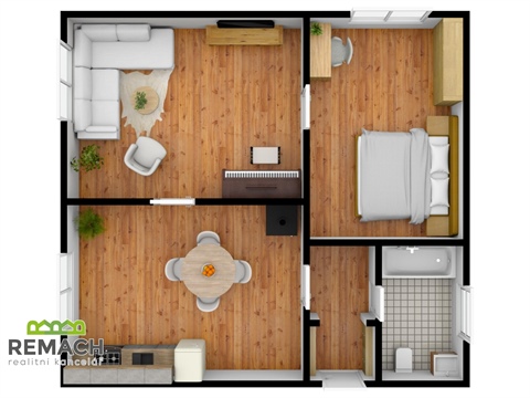 Pronájem bytu 2kk, 70 m² - 14