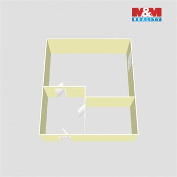 Pronájem bytu 1kk, 34 m² - 4