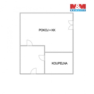 Pronájem bytu 1kk, 34 m² 4