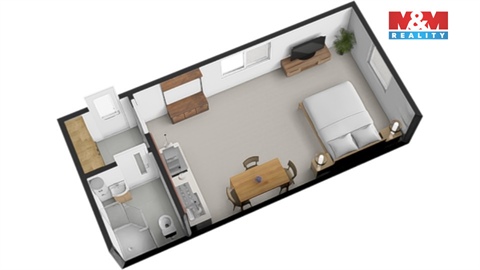 Prodej chaty / chapuly, 26 m² - 4