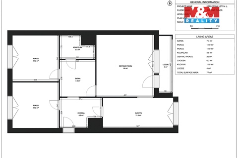 Prodej bytu 3+1, 73 m² 14