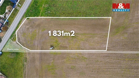 Prodej stavebního pozemku, 1 831 m² - 2