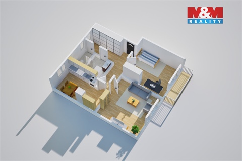 Prodej bytu 2+1, 58 m² 16