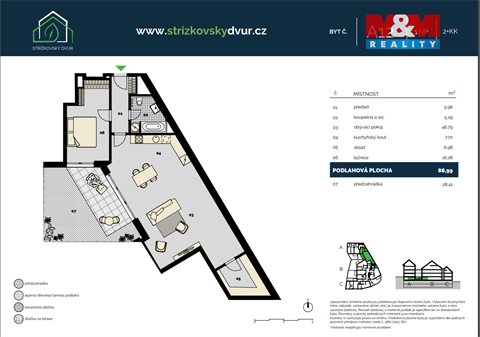 Prodej bytu 2kk, 117 m² 12