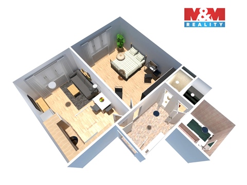 Prodej bytu 2kk, 52 m² 16