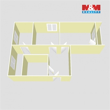 Prodej bytu 3+1, 57 m² - 20