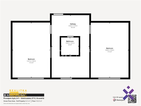 Pronájem bytu 2+1, 62 m² 12
