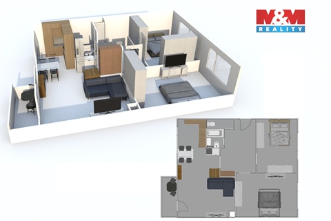 Prodej bytu 3kk, 80 m² 14