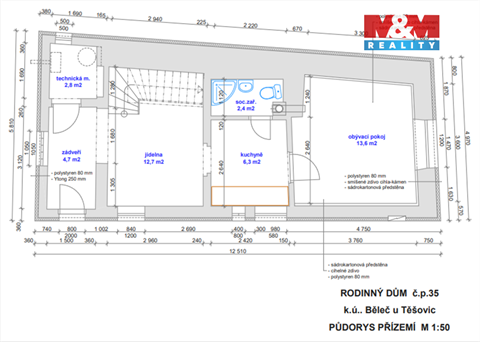 Prodej rodinného domu, 88 m² 18