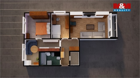 Prodej bytu 3+1, 70 m² 18