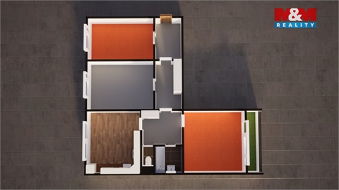 Pronájem bytu 3+1, 82 m² 14