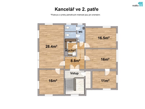 Pronájem kanceláře, 200 m² - 16
