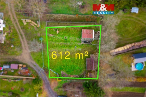 Prodej stavebního pozemku, 612 m² 0
