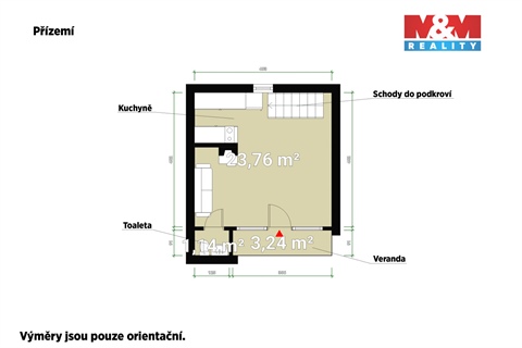 Prodej chaty / chapuly, 42 m² - 0