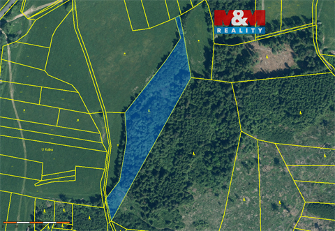 Prodej lesu, 10 718 m² 0