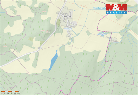 Prodej lesu, 10 718 m² - 0