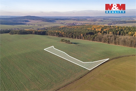 Prodej zemědělské půdy, 3 590 m² - 2