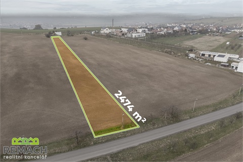 Prodej stavebního pozemku, 2 474 m² - 0