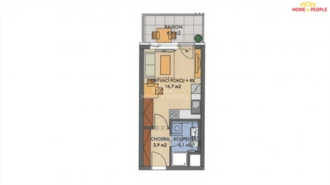 Prodej bytu 1kk, 26 m² - 4