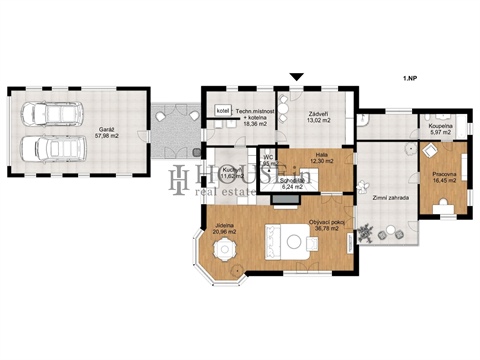 Prodej rodinného domu, 277 m² - 0