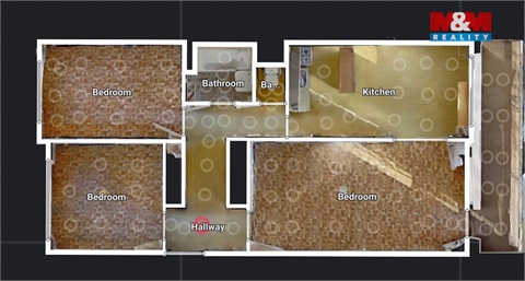 Prodej bytu 3+1, 76 m² - 0