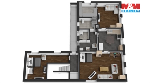 Pronájem bytu 3kk, 88 m² - 14