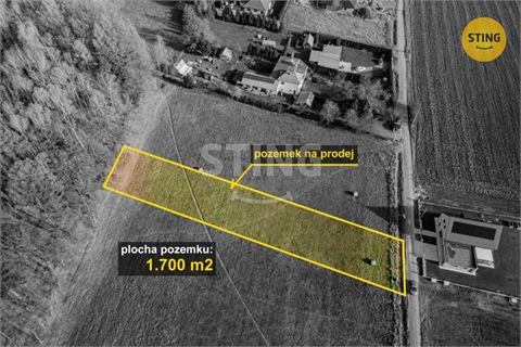 Prodej stavebního pozemku, 1 700 m² 0