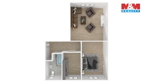 Prodej bytu 2+1, 63 m² - 4