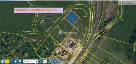 Prodej stavebního pozemku, 562 m² - 0