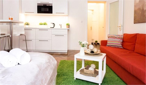 Pronájem bytu 1kk, 30 m² - 0