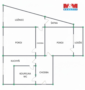 Prodej bytu 3+1, 77 m² - 0