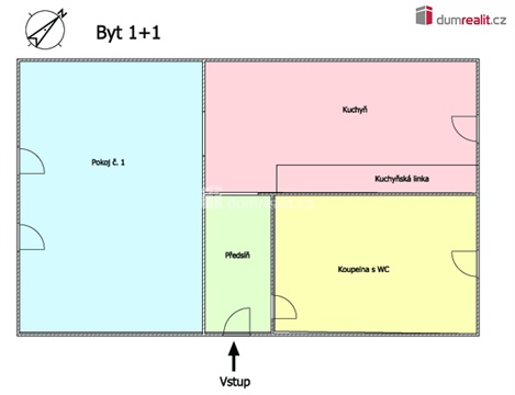 Prodej bytu 1+1, 35 m² - 20