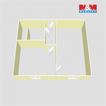 Prodej bytu 1+1, 36 m² - 2