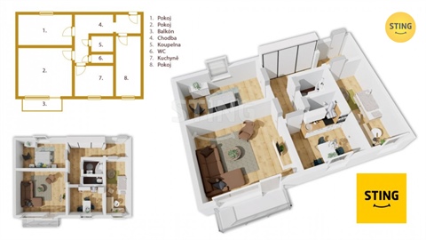 Prodej bytu 3+1, 75 m² 18