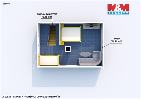 Prodej chaty / chapuly, 64 m² - 22