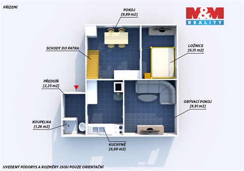 Prodej chaty / chapuly, 64 m² - 20