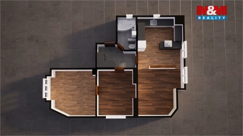 Prodej bytu 3kk, 72 m² - 4