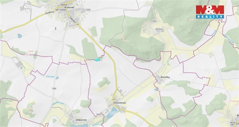 Prodej lesu, 13 001 m² - 0