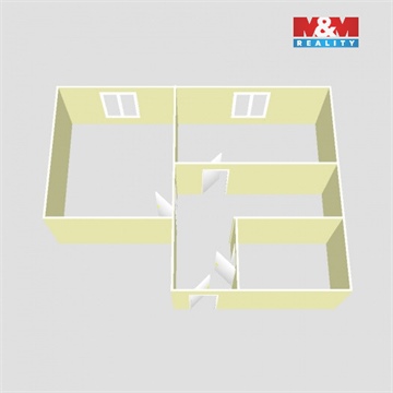 Pronájem bytu 1+1, 38 m² 8