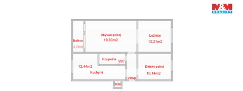 Prodej bytu 3+1, 65 m² - 8