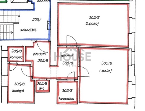 Pronájem bytu 2+1, 64 m² 8