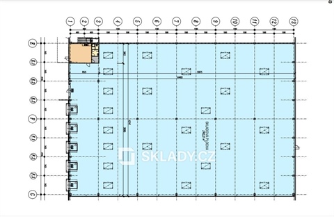 Pronájem skladu / haly, 5 800 m² - 6