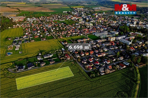 Prodej stavebního pozemku, 6 698 m² - 0