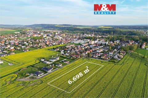 Prodej stavebního pozemku, 6 698 m² 0