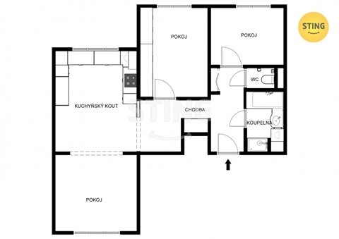 Prodej bytu 3kk, 86 m² 28
