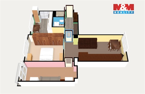 Prodej bytu 3+1, 64 m² - 24