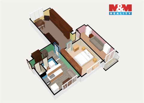 Prodej bytu 3+1, 64 m² - 8